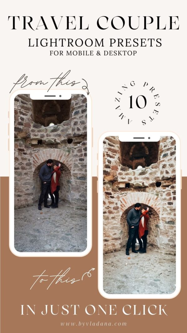Travel Couple Lightroom Presets by Vladana (for mobile & desktop) - Image 12