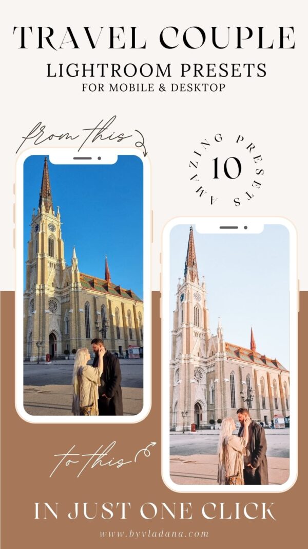 Travel Couple Lightroom Presets by Vladana (for mobile & desktop) - Image 10