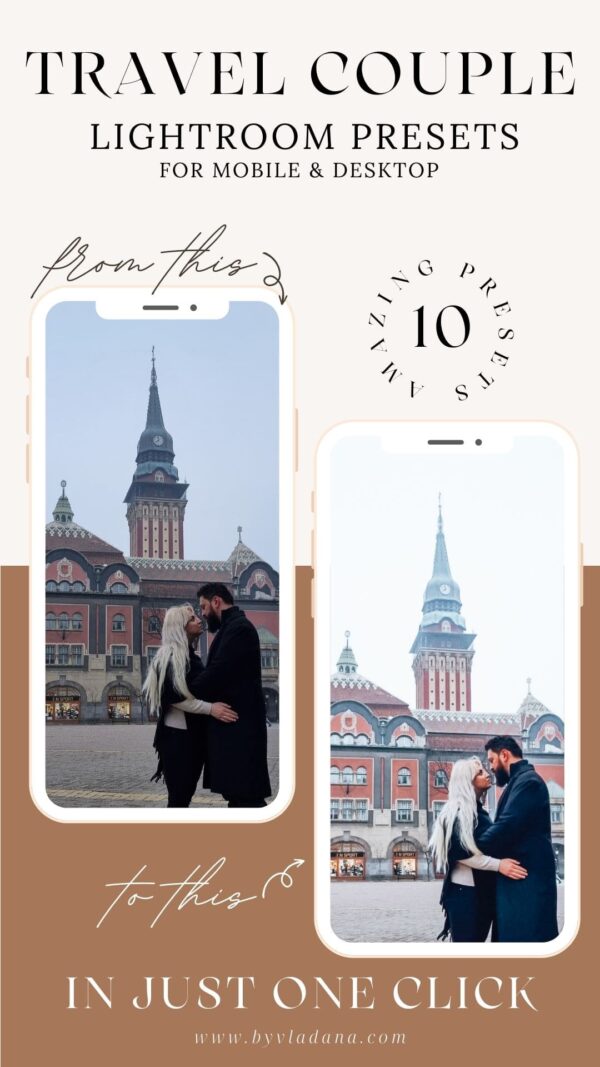 Travel Couple Lightroom Presets by Vladana (for mobile & desktop) - Image 9