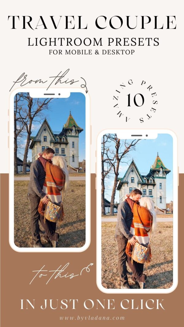 Travel Couple Lightroom Presets by Vladana (for mobile & desktop) - Image 16
