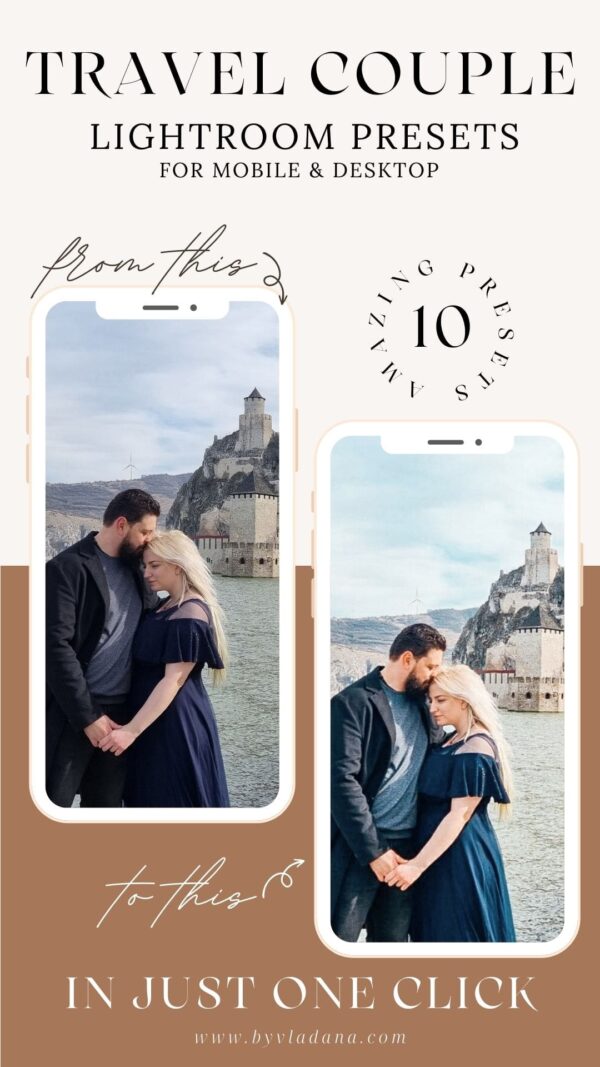 Travel Couple Lightroom Presets by Vladana (for mobile & desktop) - Image 14