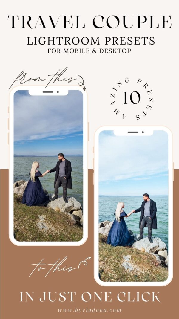 Travel Couple Lightroom Presets by Vladana (for mobile & desktop) - Image 13