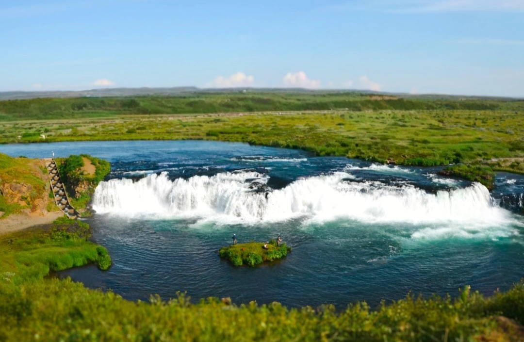 Faxi waterfall in Iceland